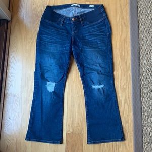 Madewell Maternity Jeans Cali Demi Bootcut
